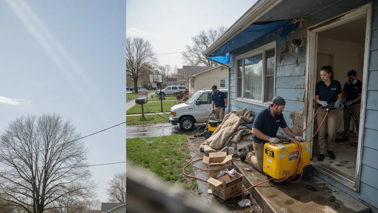 Basement Flood Cleanup in Whitehouse Station, NJ near me